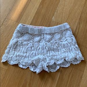 Anthropologie eyelet shorts size XS